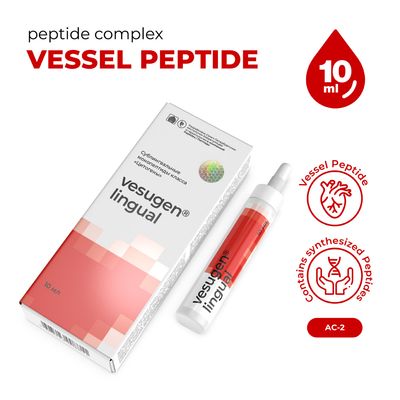 Vesugen lingual for the vascular system