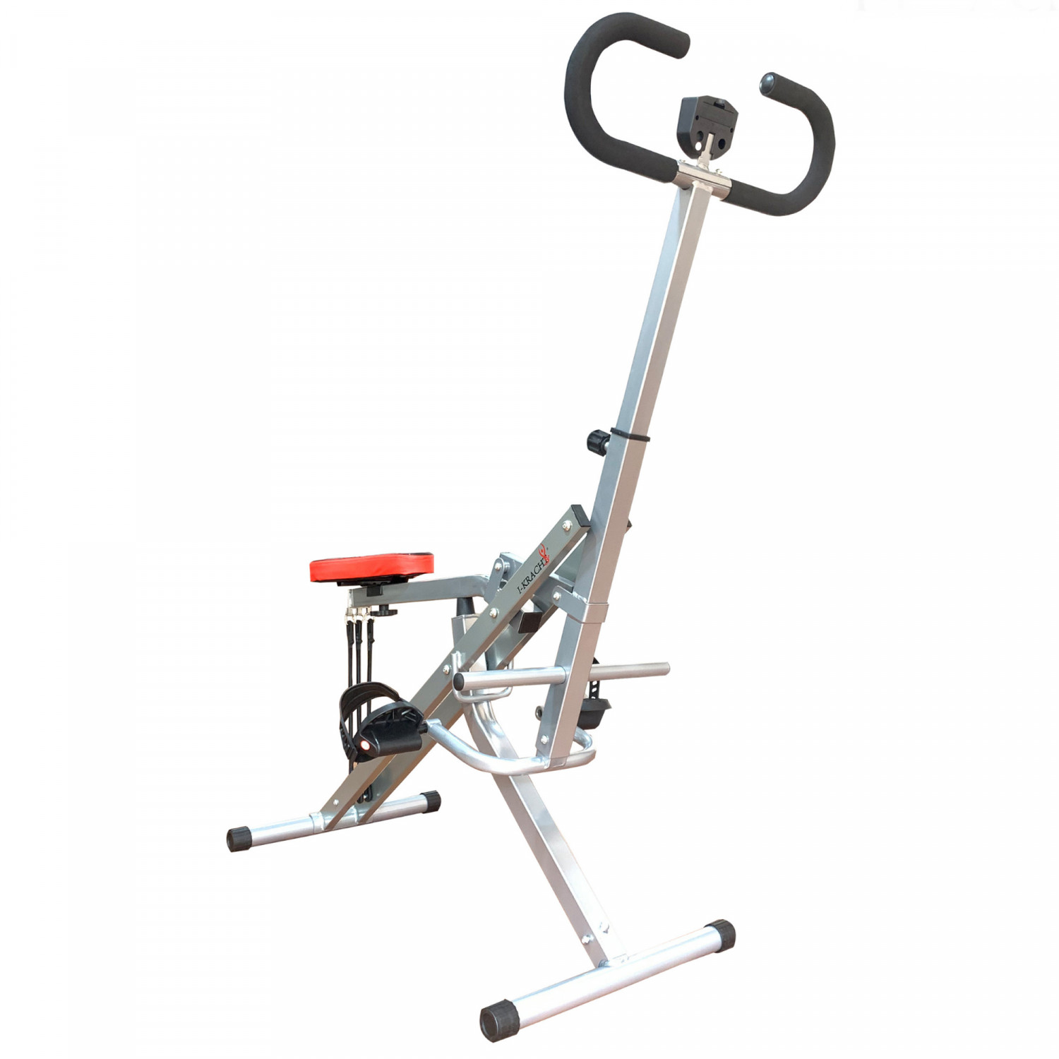 I-Kracht KT-00131: Total Fitness Crunch with Digital Monitor Silver