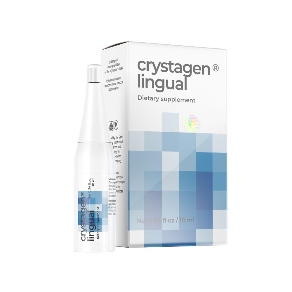 Crystagen lingual for the immune system