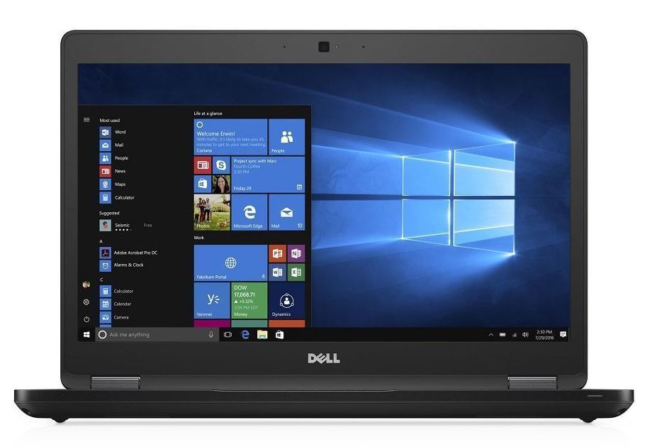 14.1&quot;, Dell Latitude E5480 Core i5-6th Gen, 8GB RAM｜256GB SSD, Windows 10 Pro, Refurbished