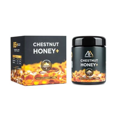 Mountaindrop® Chestnut Honey+ – Shilajit Resin Power Blend Malta