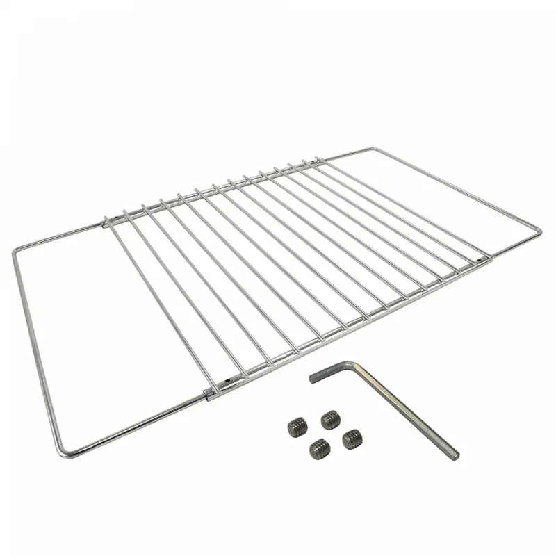 Herzberg HG-03213: Universal Oven Baking Grid &amp; Adjustable Coaster Rack