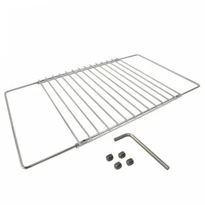 Herzberg HG-03213: Universal Oven Baking Grid &amp; Adjustable Coaster Rack