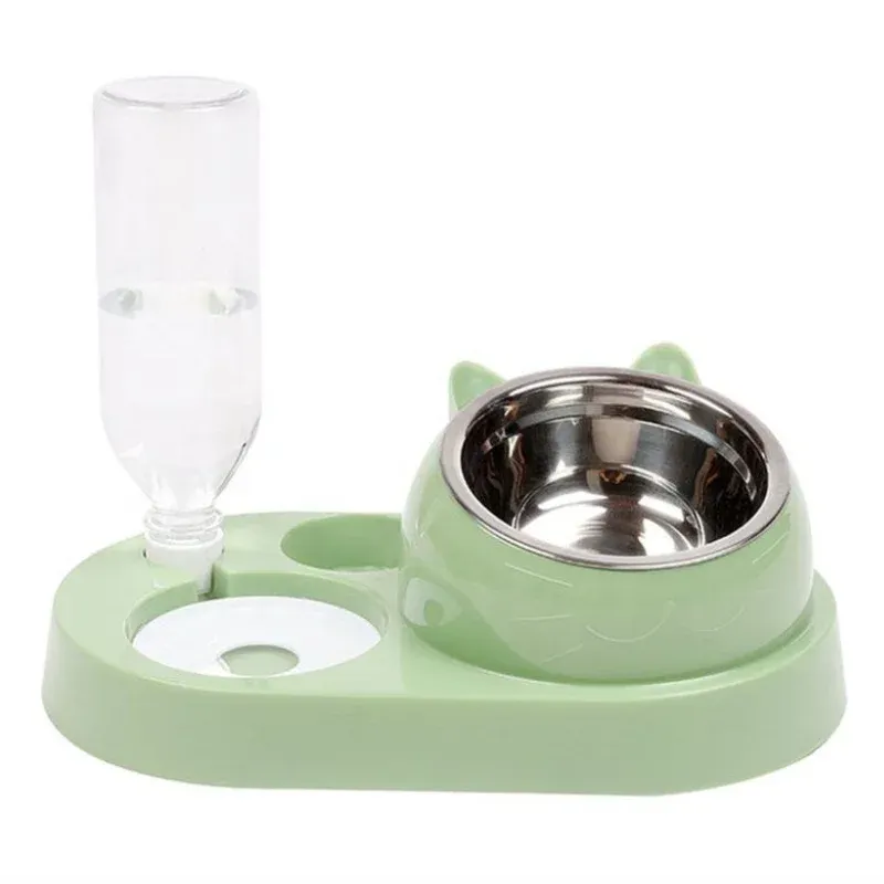 Herzberg HG-04197: Multifunctional Dual Pet Food &amp; Water Despenser