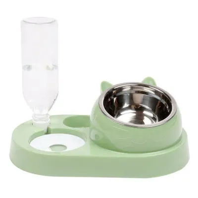 Herzberg HG-04197: Multifunctional Dual Pet Food &amp; Water Despenser