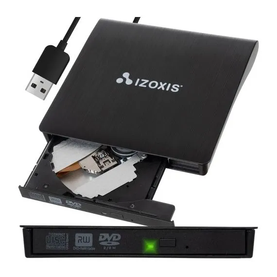 External CD/DVD reader and burner