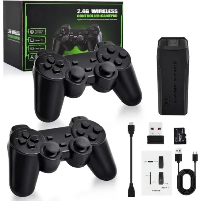 Retro gaming console, 10k videogames, game stick