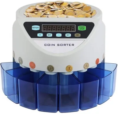 Electronic, coin sorting,  coin counter, ksv-550