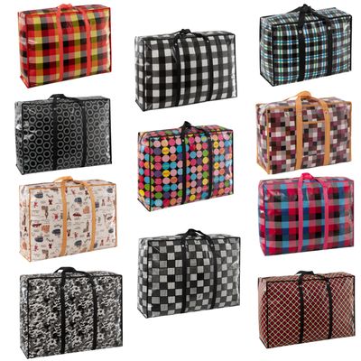 Comfy Nest CN-02560: 10-Piece Bundle Assorted Non-Woven Grocery and Shopping Bags with Reinforced Handle ? 80cm x 60cm x 27cm