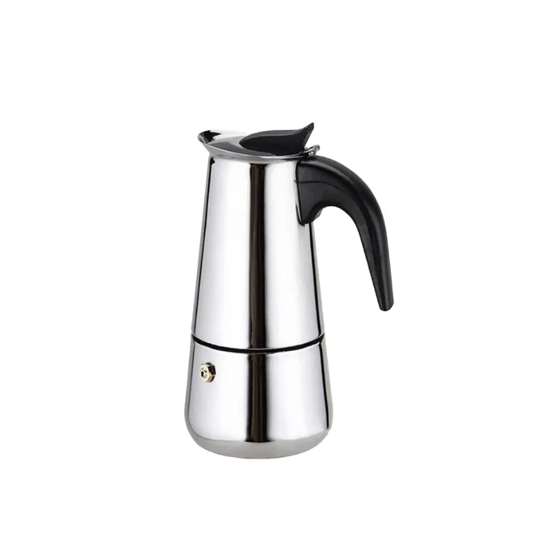 Eisenbach EB-400CM: S/S Cafetiere Expresso Coffee Maker- 4 Cups