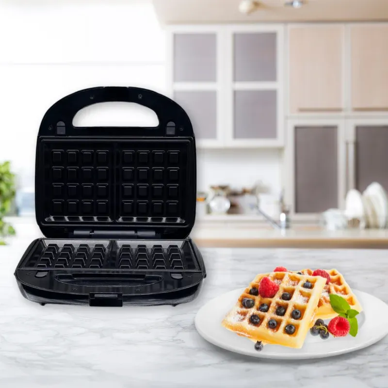 Eisenbach HW-1880: 3in1 Sandwich Press, Waffle, Grill Maker - 1000W