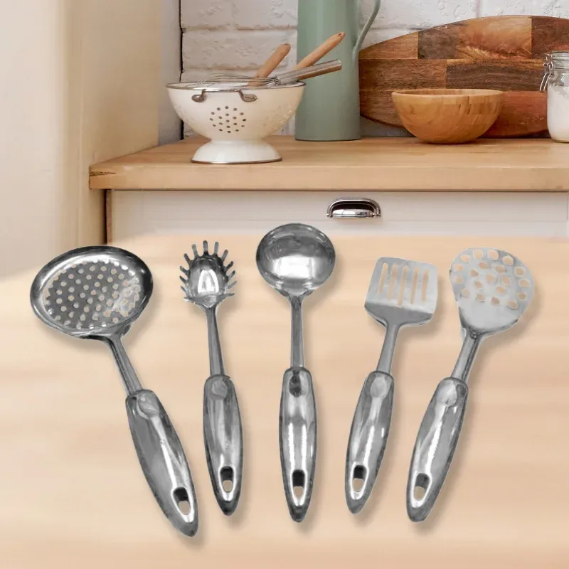 Eisenbach A0018: 5-Piece Stainless Kitchen Tool Set