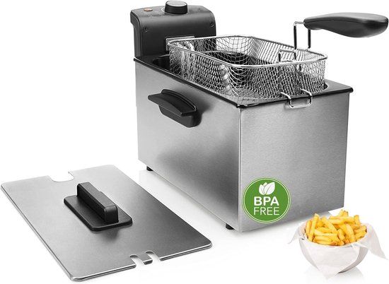 Royalty Line EFT2000L 1.5 L 2000W Deep Fryer – Malta