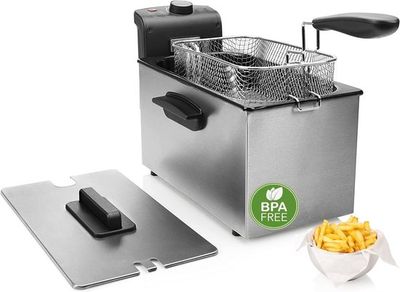 Deep Fryer 1.5L 2000W Stainless Steel Royalty Line EFT2000L