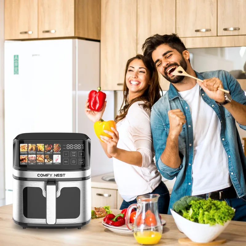 Comfy Nest CN-06160: 1700W Digital Air Fryer - 8L