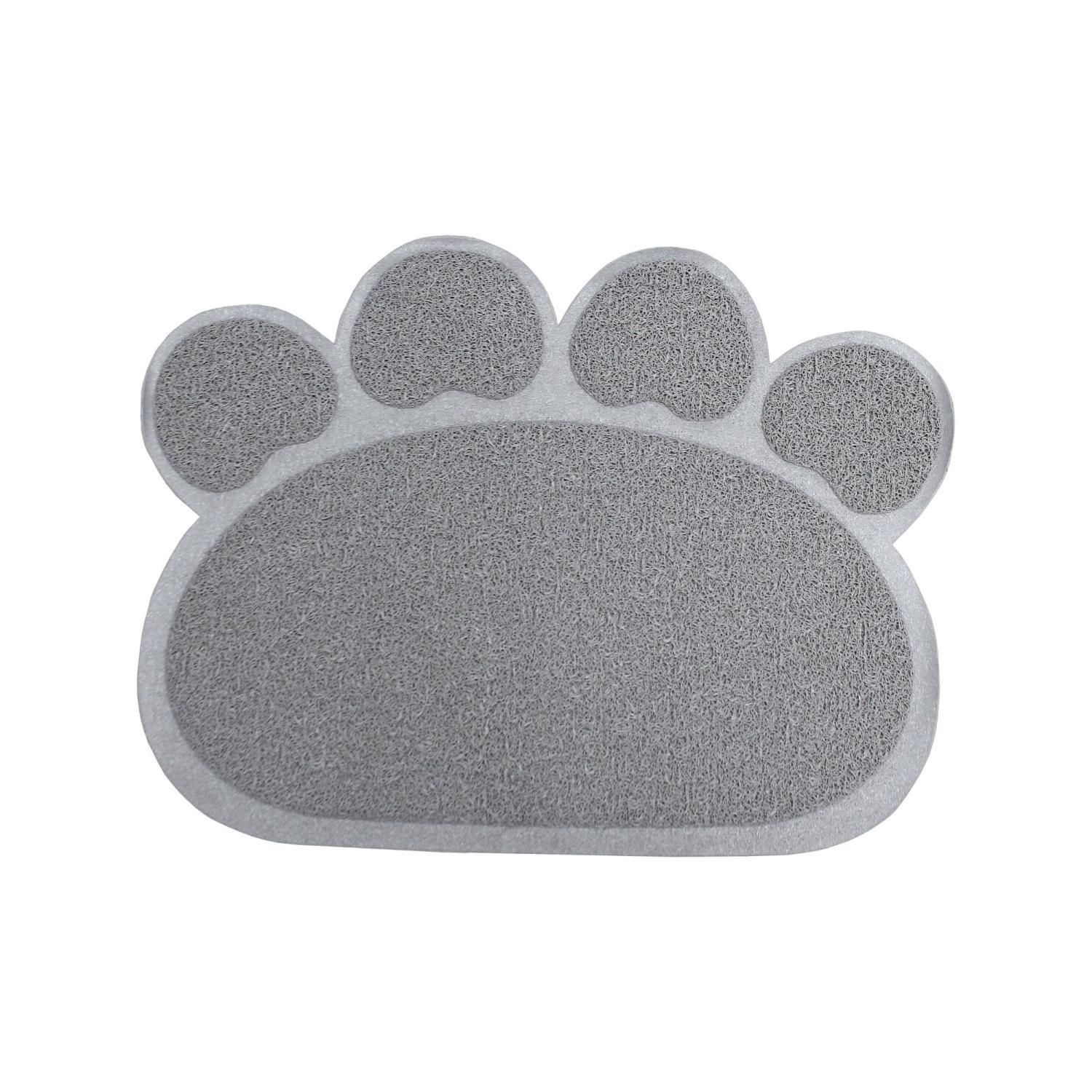 Genius Ideas Cat Paw Food Bowl Rug