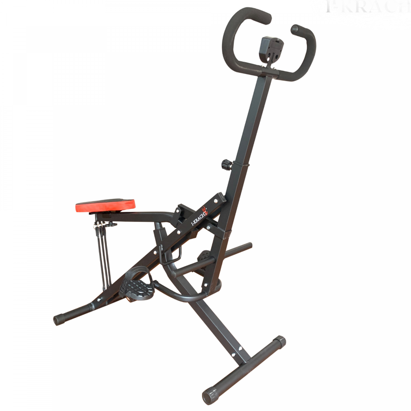 I-Kracht KT-00131: Total Fitness Crunch with Digital Monitor Black