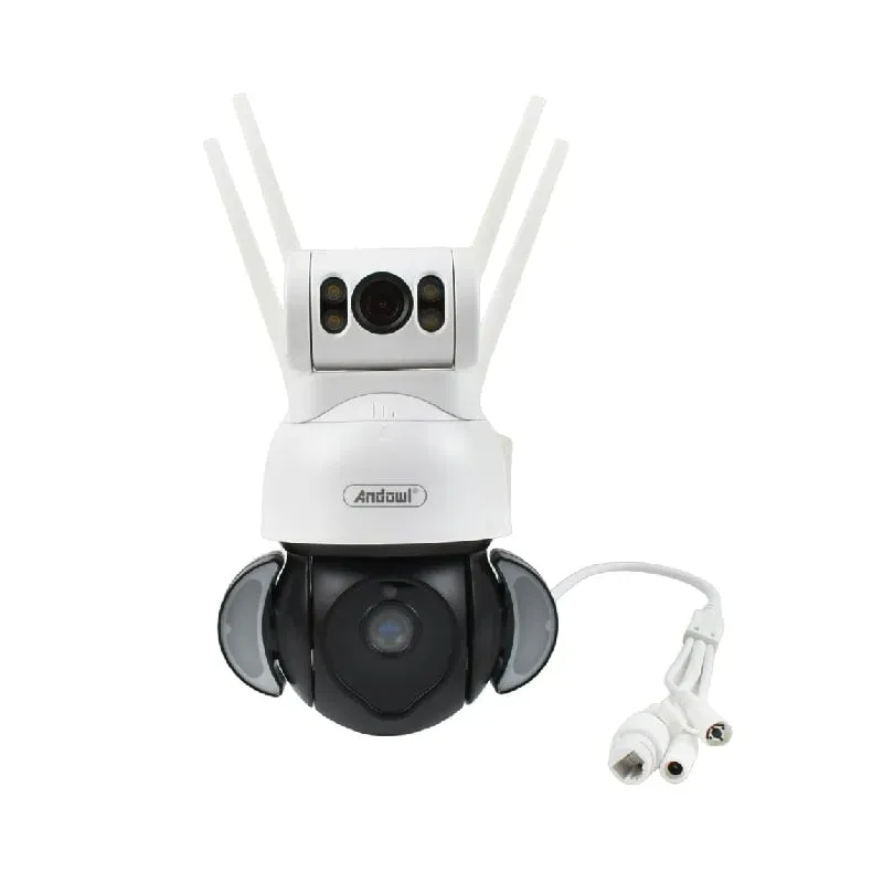 4K / Floodlight Dual Camera Security Light – Andowl Q-SX920
