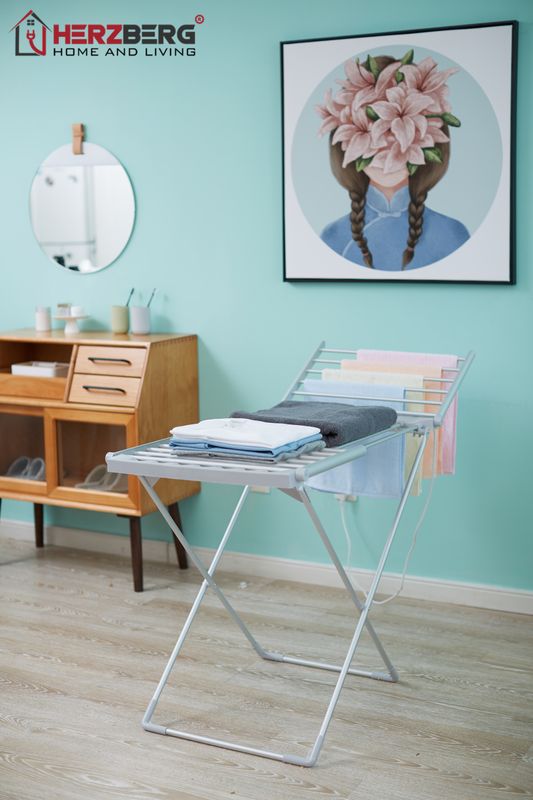 Herzberg HG-8069: Electric Clothes Dryer with Wing