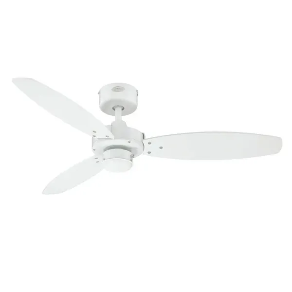Ceiling Fan 105cm, 60W, 3 Blades, 3 Speeds, White Ceiling Fan 105cm, 60W, 3 Blades, 3 Speeds, White