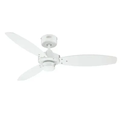 Ceiling Fan 105cm, 60W, 3 Blades, 3 Speeds, White Ceiling Fan 105cm, 60W, 3 Blades, 3 Speeds, White