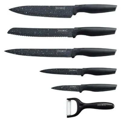 Knife Set 5-Piece Durable Stainless Steel Royalty Line MB5S