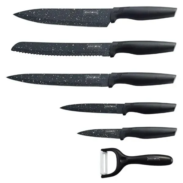 Knife Set 5-Piece Durable Stainless Steel Royalty Line MB5S