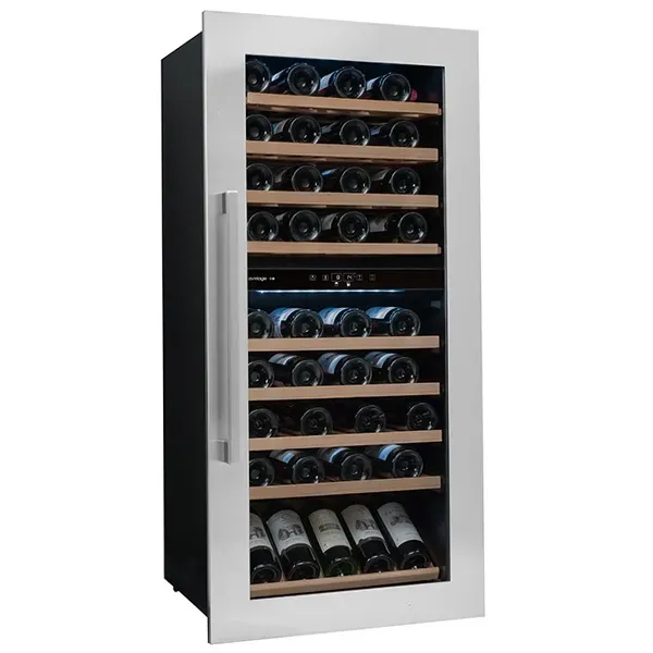 AVINTAGE AVI81XDZA 79 Bottles Built‑In Wine Cooler Two‑Zone