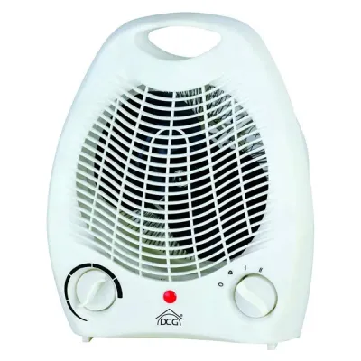 1000/2000W Fan Heater, Free-Standing, White, DCG HL9733