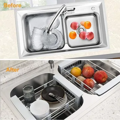 Extendable, drainer rack, dish drainer