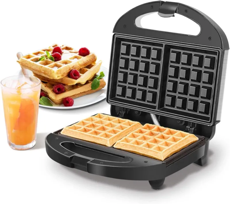 800W, waffle maker, non-stick coating, Aigostar Neil