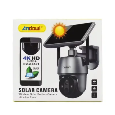 4K, solar camera, wifi, two-way audio, night vision, Andowl Q-SX01