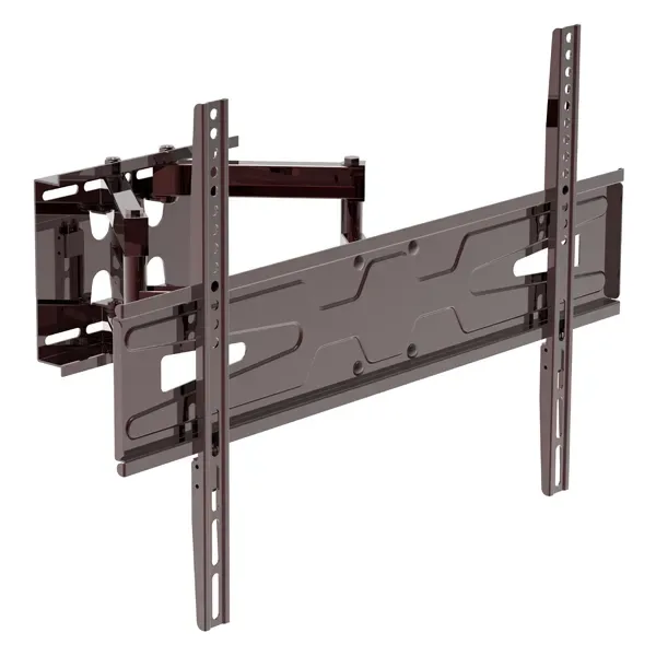 UNITRONIC UWM-3280 Wall-Mount 32” to 80” TV Bracket, Tilting, Swiveling, Max 35Kg, 2*Arms, Extending, Max Ext 450mm, Black