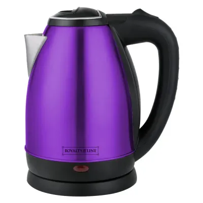Jug Electric Kettle, 1.7Ltr, 1500W, 360 Degree Rotation Hidden Heater, Purple, ROYALTYLINE RL-SSK1.7L-PU