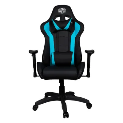 Gaming Chair, Fabric, Black/Blue, COOLERMASTER Caliber R1 Gaming Chair, Fabric, Black/Blue, COOLERMASTER Caliber R1