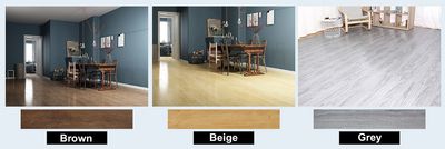 Self-adhesive, laminate, vinyl flooring, adhesive floor panels