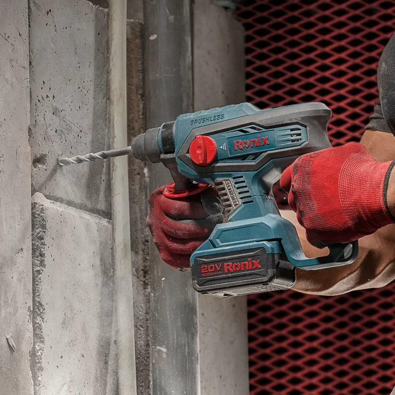 Cordless, rotary hammer, full kit, RONIX 8910K