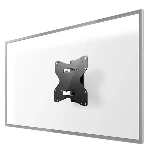 NEDIS TVWM2330BK Wall-Mount 26″ to 42″ TV Bracket, Tilting, Swiveling, Max 40Kg, Dist. from wall 70mm, Black