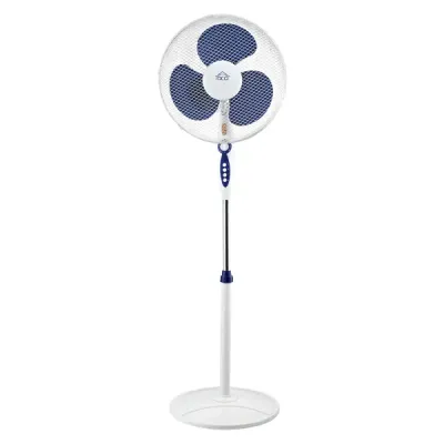 45W, 40cm Stand Fan, Plastic Blades, White