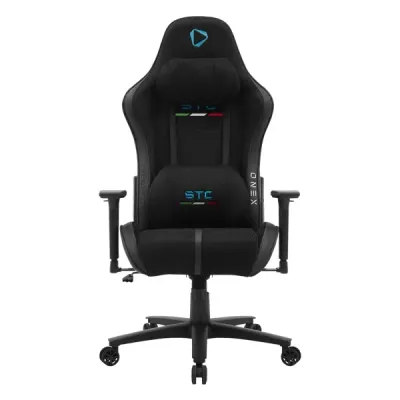 Gaming Chair, Alcantara, Up to 125kg, Black, ONEX STC Alcantara A-L-BK
