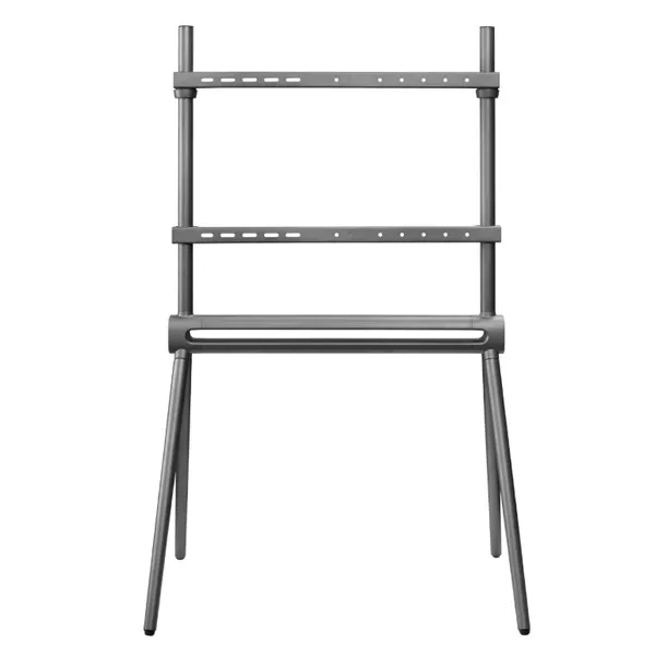 JOLLYLINE DTM-4280 Floor-Standing 42″ to 80″ TV Bracket, Fixed, Max 40Kg, Height Adjustable, Grey