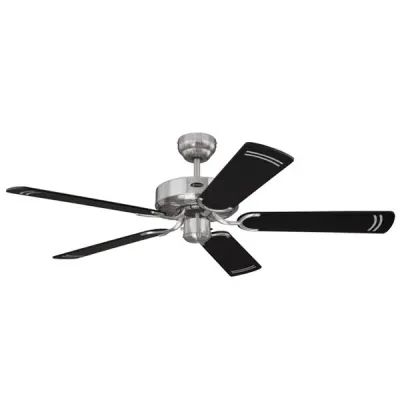58W, 5*Blades, 132cm Ceiling Fan, Black/Silver 58W, 5*Blades, 132cm Ceiling Fan, Black/Silver