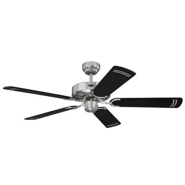 58W, 5*Blades, 132cm Ceiling Fan, Black/Silver