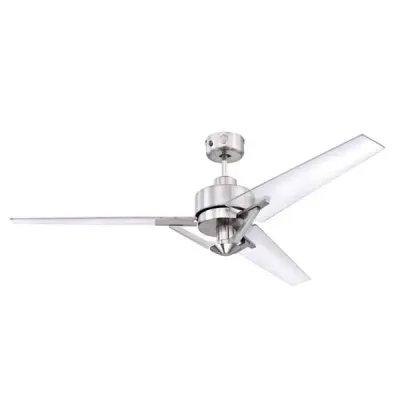 137cm Ceiling Fan, 57W, 3*Blades, Silver 137cm Ceiling Fan, 57W, 3*Blades, Silver