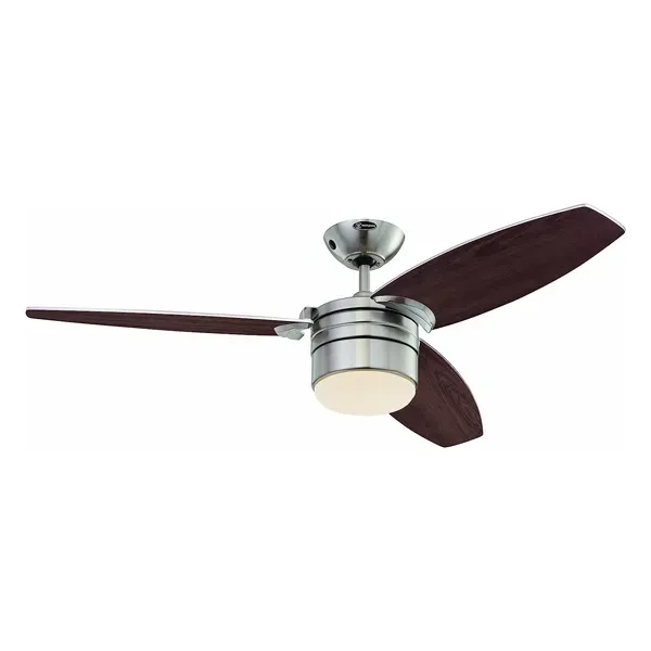 22cm Ceiling Fan, 50W, 3*Blades, Brown