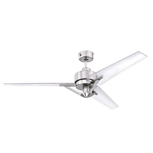 137cm Ceiling Fan, 57W, 3*Blades, Silver