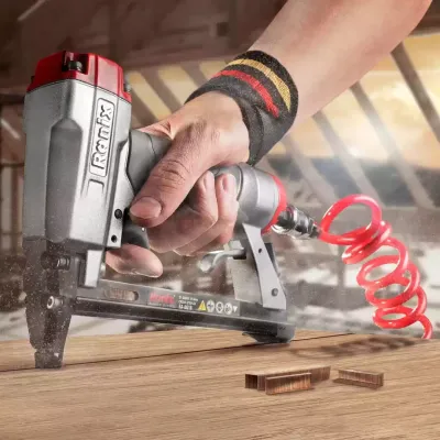 120PSI, pneumatic, crown stapler, RONIX RA-8016 120PSI, pneumatic, crown stapler, RONIX RA-8016