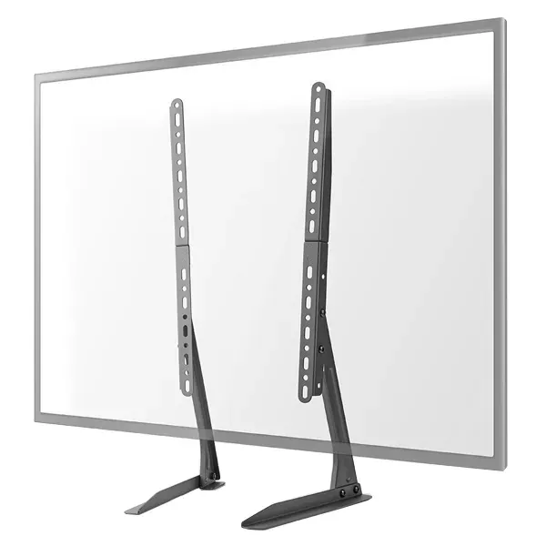 NEDIS TVSM1050BK Table-top 13″ to 70″ TV Bracket, Fixed, Max 50Kg, Heavy-Duty, Black