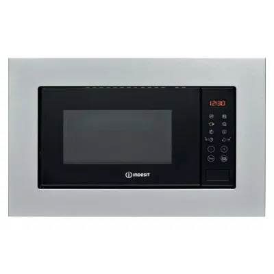 20Ltr 1000W Built-In Microwave Oven with Grill, INDESIT MWI 120 GX