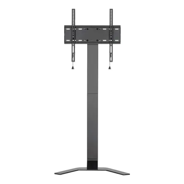 MANHATTAN 462044 Floor-Standing 32″ to 70″ TV Bracket, Tilting, Max 40Kg, Height Adjustable, Black
